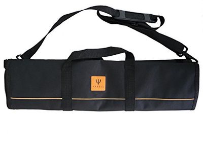 Yaxell Messentas voor 8 messen uit textielindustrie in de kleur zwart, lengte: 50x14x6 cm, 37708