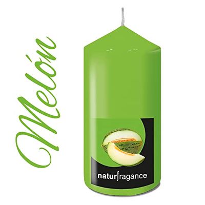 Flower Velone medio Aroma Melone Naturfragance, ideale per interni ed esterni, fragranza naturale e durevole, multicolore