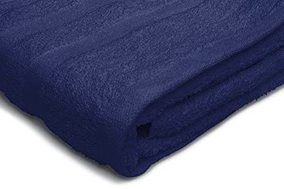 UN ASCIUGAMANI UNITA 500 GMS 100% COTONE 50X100 CM - BLU MARINA