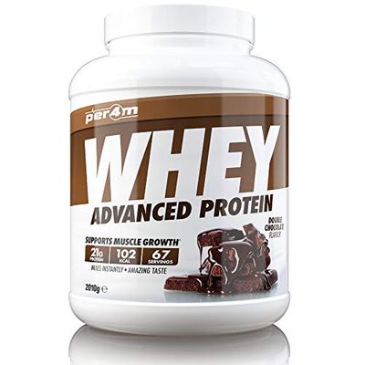 Per4m Whey Protéine Double Chocolat 2,01kg – Protéine whey double chocolat pour le soutien musculaire