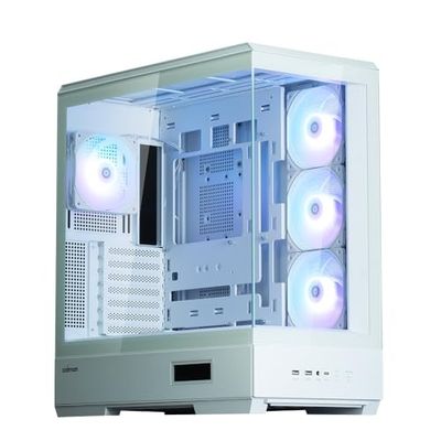 Caja panorámica para PC Zalman P50 DS (Blanco)