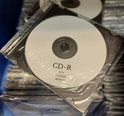 Direct Corporate Design 80 Min 52x 700 MB CD-R with Slim Jewel Case