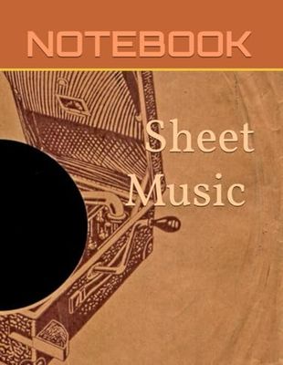 Stacy Favorite Songs Sheet Music Notebook 110 Pages
