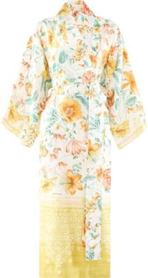 Bassetti Casablanca 9332199 - Kimono (100% algodón satinado, Y1, talla S-M)