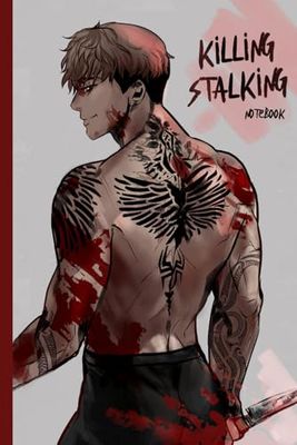 Killing Stalking Notebook – Sangwoo's Sinister Smile: Creative Manhwa Artwork Journal. 120 Lined Pages with Matte Cover
