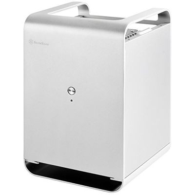 SilverStone SST-CS01S - Carcasa de ordenador de almacenamiento Mini-ITX, plata