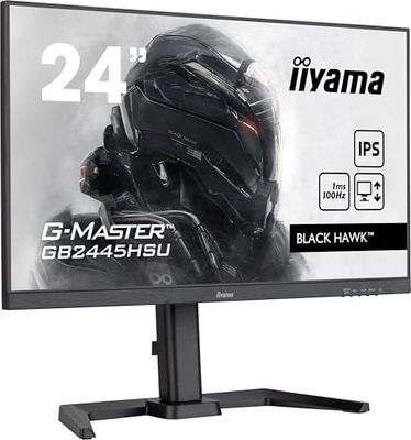 iiyama Monitor GB2445HSU-B2-23.8", IPS, 1920x1080/100Hz, 1H1DP, HAS