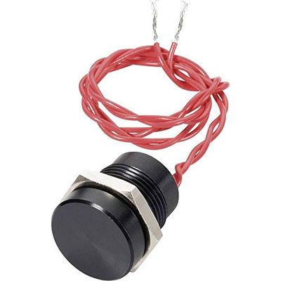 APEM PBAR2AF2000 Piezo-schakelaar 24 V DC/AC 0,2 A, 1 x Off/(On) IP69K 1 stuk