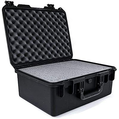 PELI Storm IM2450 Waterproof Transport Case for Electronics, Watertight and Dustproof, 43L Capacity, Made in US, With Customisable Foam Inlay, Black