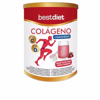 COLÁGENO CON MAGNESIO EN POLVO sabor frutos rojos 250g