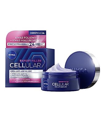NIVEA Cellular Expert Filler Krem Anti-Age na noc 40 ml