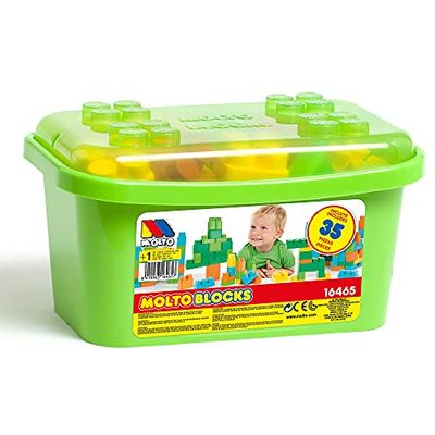 M MOLTO Blocklåda 35 stycken
