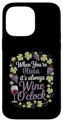OLIVIA Personalized Women's Gift Custom OLIVIA Case for iPhone 14 Pro Max