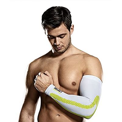 Derbystar Unisex Adult Compression Arm Support - White, Small