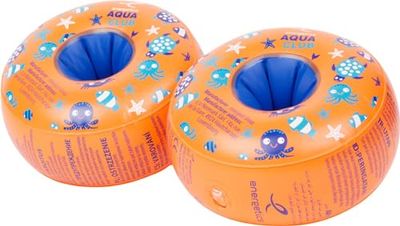 Energetics Wing Loops, Braccioli Salvagente Unisex-Bambini e Ragazzi, Arancione, 1