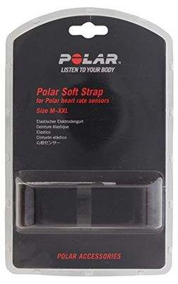 Polar Chest Strap Soft Strap keine,Black,Size:M-XXL