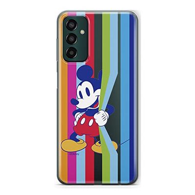 ERT GROUP mobiltelefonfodral för Samsung M13 4G originalt och officiellt licensierat Disney mönster Mickey 026 optimalt anpassad till formen på mobiltelefonen, gedeeltelijk transparant