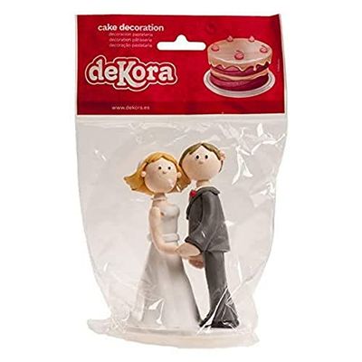 dekora Figurine en Argile pour gâteau Novio Mano Multicolore Taille Unique