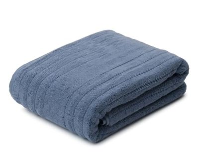 Gözze Frottier Mailand, CO/CV (Bamboo), 70%/30%, Badetuch, 100x150cm,Blau
