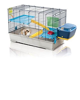Imac Benny 100 kooi, opgerold, donkerblauw-azul voor kleine zoogdieren