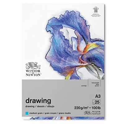 Winsor & Newton papel de dibujo, blanco, DIN A3