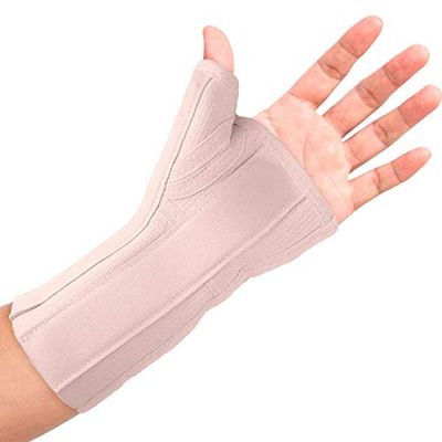 PRIM S.A. ESSENCIAL ORTHÈSE DE POIGNET GAUCHE AVEC POUCE ET PALMAIRE (20 CM)
