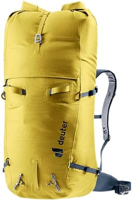 deuter Durascent 44+10 Wodoodporny plecak alpejski, Turmeric-atrament, 44+10 L, Minimalistyczny