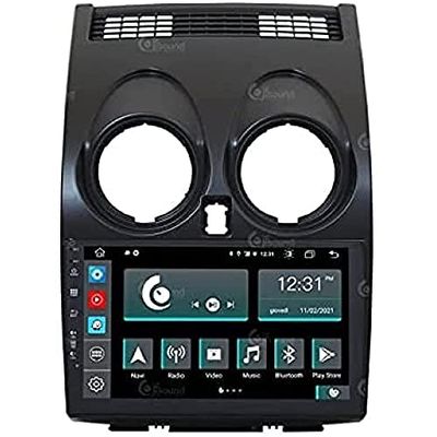 Costum Fit Bilradio för Nissan Qashqai Android GPS Bluetooth WiFi USB Full HD Touchscreen Display 9" Easyconnect Processor 8core Röstkontroller