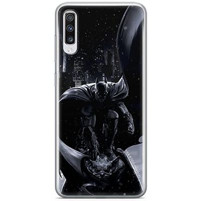 ERT GROUP mobiltelefonfodral för Samsung A70 originalt och officiellt licensierat DC mönster Batman 021 optimalt anpassad till formen på mobiltelefonen, fodral tillverkad av TPU-plast