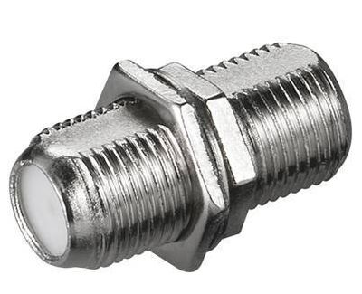 30 stuks Wentronic WE 1134 F 81 NW (F-jack>F-jack) verbinder:F-koppeling