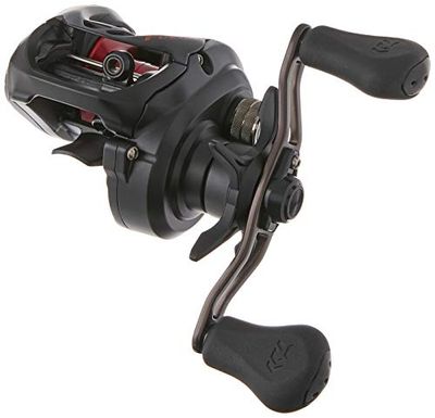 DAIWA Fuego CT-Baitcast-rol fgct100 X SL, zwart/rood