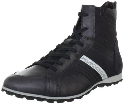 Bikkembergs herr 660176 casual snörare, Svart svart 1-45 EU