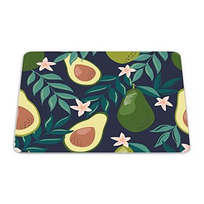 Bonamaison, Rectangle Digital Printed Mouse Pad, Non-Slip Base, for Office and Home, Size: 22 x 18 cm