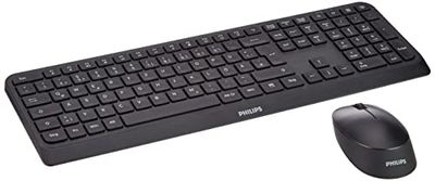 Desktop Philips SPT6307B Wireless Combo Slim Black