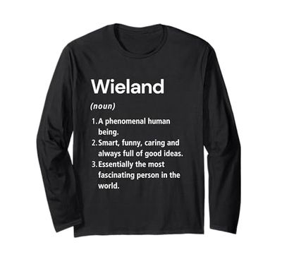 Wieland Definizione del nome Dizionario divertente Maglia a Manica