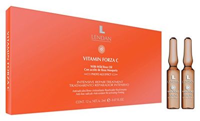 Lendan Forza C Vitamine intensif Soin réparateur 12 fioles X 2 ml.