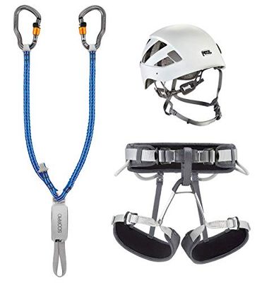 Petzl, Kit Via Ferrata Vertigo, Kit Van Via Ferrata, Veelkleurig, 2, Unisex-Volwassene