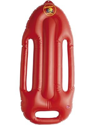 Baywatch Inflatable Float, Red, with Strap & Logo, 70cm