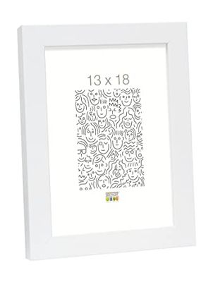 Deknudt Frames S40RK1 13x18 Marco Blanco Madera