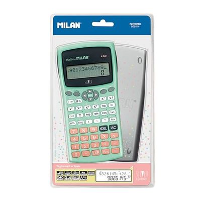 Milan Blister Calculatrice Scientifique M240 Silver 159110SLBL