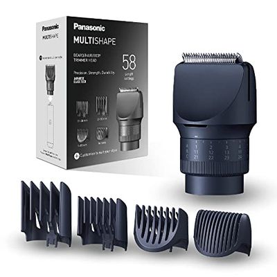 Panasonic ER-CTW1: accesorio con cabezal de recortador de barba, pelo y cuerpo resistente al agua y compatible con el sistema MULTISHAPE