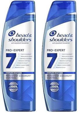 Head & Shoulders Anti-Dandruff Shampoo Pro-Expert 7 Persistent Dandruff Control 300ml. Fights 7 Scalp Issues for Complete Scalp Protection, Clinically Proven to Fight Even the Toughest Dandruff*