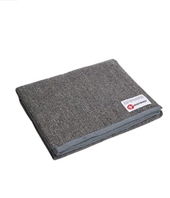 Manduka Cotton Yoga Blanket - Thunder