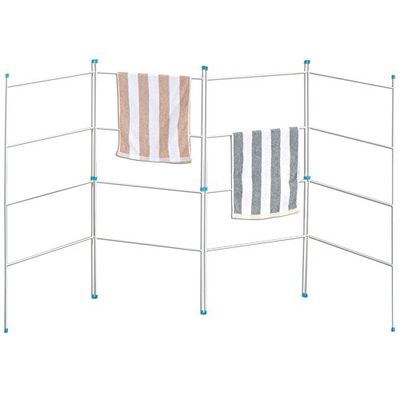 Home Vida 4 Fold Airer, White