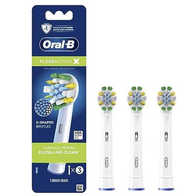 Oral B Floss Action - Confezione da 3 testine di ricarica