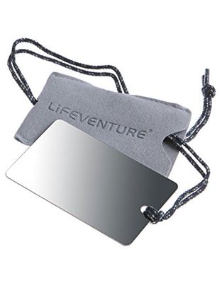 Lifeventure, Travel Mirror Unisex, Silver, Taglia Unica