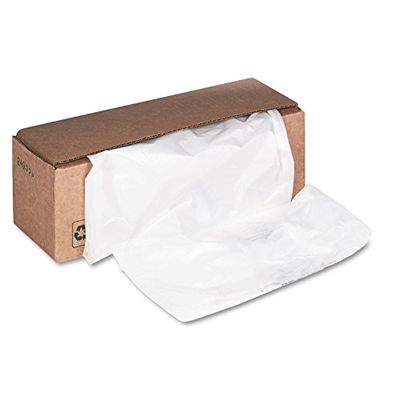 Fellowes Lot de 50 Sacs pour Destructeur de document Transparent
