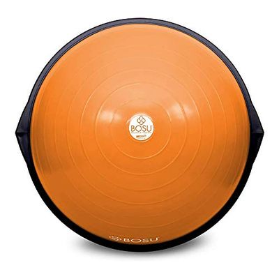 BOSU The Original Balance Trainer 72-10850 - Attrezzo da palestra per casa, diametro 65 cm, colore: arancione e nero