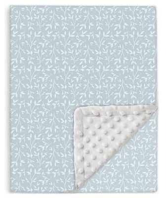 Couverture Bébé Et Enfant en Minky Douce Et Coton Oeko Tex pour Lit Bebe - 100x135 Cm - Couverture Enfant Maternelle pour Sieste - Plaid Bebe - Cadeau Naissance Fille Ou Garçon - Couette Bébé Hiver