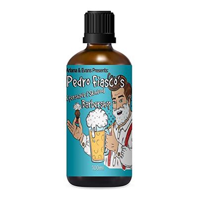 Ariana e Evans dopobarba Pedro Fiasco's Barbershop 100ml